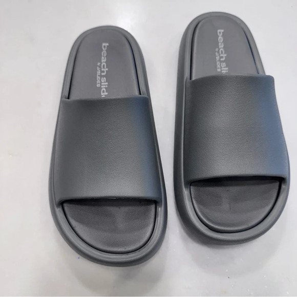 J Slides Women’s Beach Slides Squish Sandal Dark Gray Size 8 BRAND NEW - Picture 11 of 11
